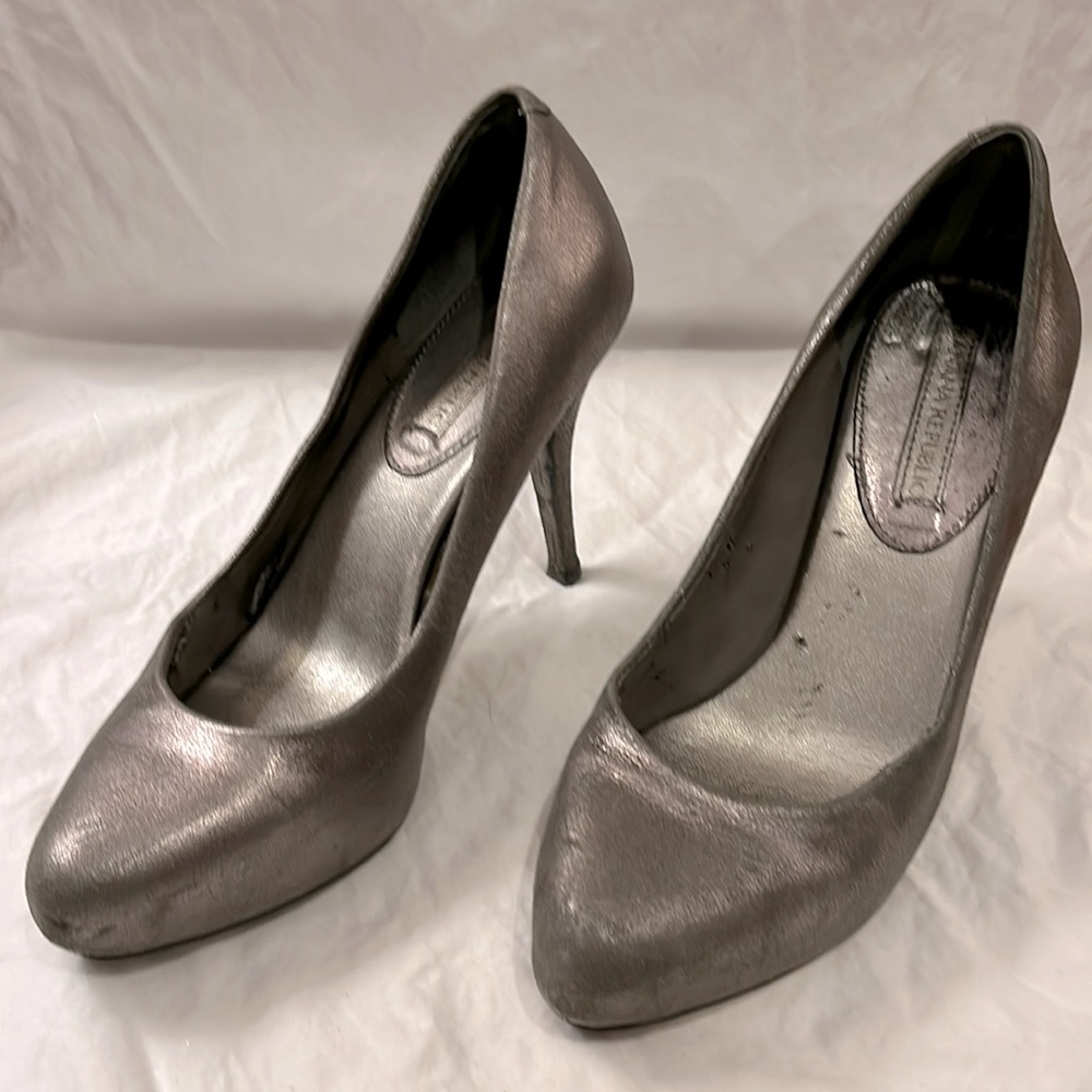 Silver Banana Republic High-heeled pumps
